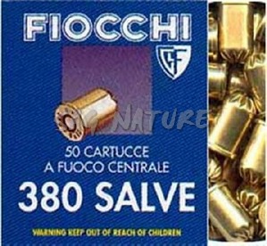 0501024 - CARTUCCE 380 A SALVE - CF. 50 PZ - FIOCCHI