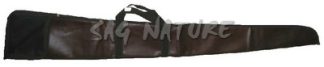 0301005 - FODERO PER FUCILE IN PELLE SKY SFODERATO 1/2 ZIP CON MANICO - CF 6 PEZZI - SAG NATURE