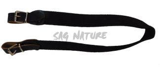 0303040 - BRETELLA ELASTICA NERA E TERMINALE SCURO - LARGHEZZA 30 MM - CF 12 PZ - SAG NATURE