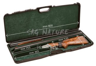 0901194 - 1604TS-2C VALIGIA IN PP PER SOVRAPPOSTO CON INTERNO UNIV. INTERNO TERMOFORMATO X 2 CANNE - CM 82X29,5X8,5 - NEGRINI