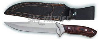 1201095 - COLTELLO CON MANICO STAMINA LAMA 19,5 CM ACCIAIO 440 PESO 393 GR - COMPLETO DI FODERO - JOKER CR02