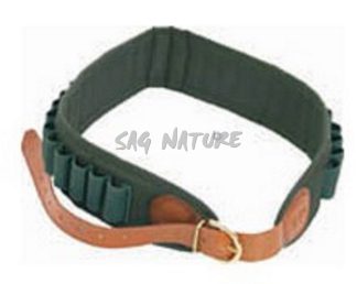 1706024 - CARTUCCERA IN CORDURA E PELLE CELLE ELASTICHE CAL. 20 - ART. RA22C 20