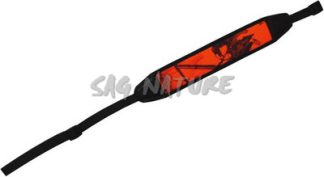 1707006 - CINGHIA - BRETELLA PER CARABINA ORANGE IN NEOPRENE REGOLABILE