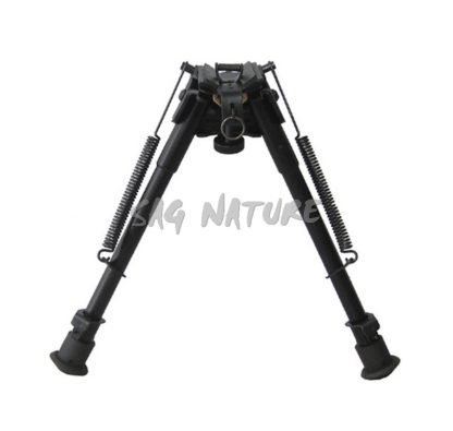 1709105 - BIPIEDE BASCULANTE REGOLABILE 9" IN CARBONIO - DA 9" A 13" - ART. BIPIEDE 9" SWIVEL CARBON