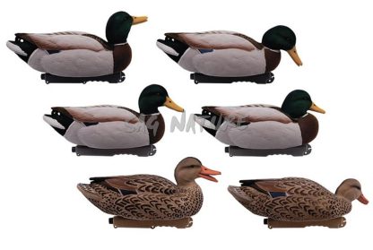 1713087 - SET GERMANO FLOCCATO MASCHIO E FEMMINA - CONFEZIONE DA 6 PEZZI - STAMPO 43 CM - FINAL APPROACH FA192350