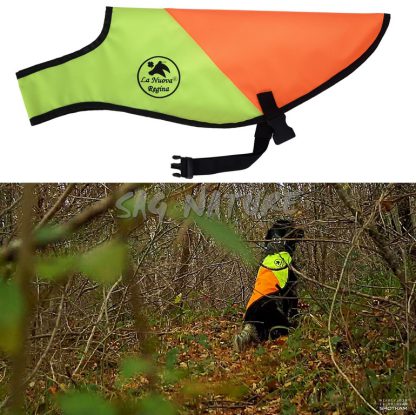 2902001 - MANTELLINA IN CORDURA ALTA VISIBILITA' PER CANI - PESO 120 GRAMMI - LA NUOVA REGINA - SAG NATURE