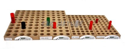 3301051 - PALMELLA PORTA BOSSOLI IN LEGNO CAL.12/16-20/24-28/32-36/410-8 FLOBERT - GAEP
