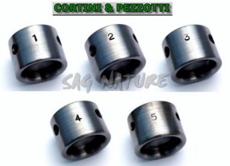 3302002 - BOBINA ORLATRICE PER ORLO TONDO PLASTICA SENZA CAMICIA - T1 - T2- T3- T4- T5 - CAL 12 - CAL 20 - CAL 28 - CORTINI & PEZZOTTI