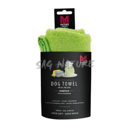 5903016 - TELO PER CANI IN BAMBOO DI COLORE VERDE - MIS. 61X61 - MOSER - 0092-6054