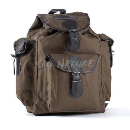 1708064 - ZAINO IN CANVAS CON 3 TASCHE ESTERNE E FODERA INTERNA WATERPROOF CM 40X28X20 - ART. ZAINO SMALL CANVAS