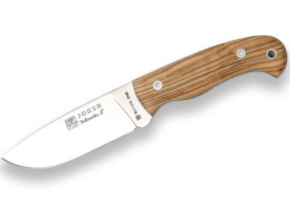 1201370 - COLTELLO CON MANICO OLIVO LAMA CM 11 PESO 190 GR - JOKER CO58