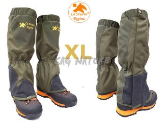 2901069 - GHETTE SUPREME IN KEVLAR E CORDURA - TG XL - COLORE VERDE DOPPIA TONALITA'  LA NUOVA REGINA - SAG NATURE