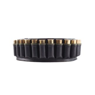 1706007 - CARTUCCERA IN PELLE FODERATA CAL. 12 RINFORZO IN CORDURA SULLE CELLE - ART. RA21C