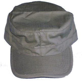 0103006 - CAPPELLO CAMBOGIANO COLORE OLIVA - 100% COTONE QUADRETTATO - CF 6 PZ - CAPLOW