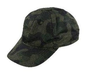 0103029 - CAPPELLO BASEBALL A RETE MIMETICO - 100% POLIESTERE - COLORE: MIMETICO - CF 6 PZ - CAPLOW