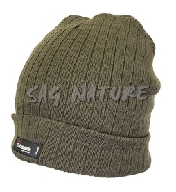 0103032 - CAPPELLO CUFFIA A COSTE CON INTERNO IN THINSULATE - COLORE OLIVA - 100% ACRILICO - TAGLIA UNICA - CF 6 PZ - CAPLOW