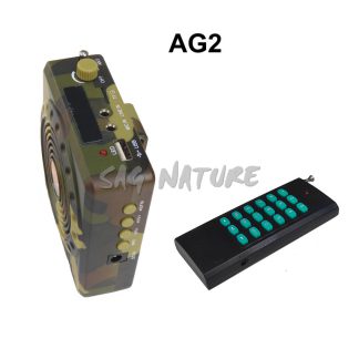 0206005 - RIPRODUTTORE AMPLIFICATORE RADIO TASCABILE RICARICABILE CON TELEDOMANDO - AG2 FC - SAG NATURE