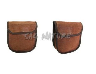 0302016 - BORSELLO LATERALE IN TESSUTO MARTELLATO CON CHIUSURA VELCRO - SAG NATURE