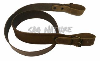 0303002 - BRETELLA VACCHETTA SCURA - LARGHEZZA 30 MM - CF 12 PZ - SAG NATURE