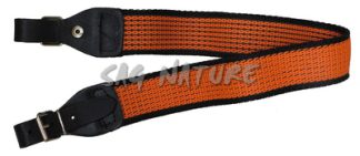 0303029 - BRETELLA PER CARABINA IN NYLON CON ANTISCIVOLO COLOR ARANCIO CON BORDO SCURO - LARGHEZZA 40 MM - SAG NATURE