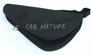 0304022 - FODERO MEDIO PER PISTOLA IN CORDURA IMBOTTITO E CON ZIP - TAGLIA M - MIS. 31x18 CM - SAG NATURE