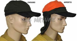 0401022 - CAPPELLO ALTA VISIBILITA' CON MEMBRANA IMPERMEABILE - TG  M-XXL