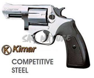 0501030 - PISTOLA A SALVE MODELLO COMPETITIVE CAL. 380 SILVER - KIMAR