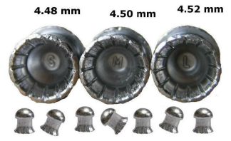 0501073 - 1000 PALLINI DEFIANT 4,48 MM - PALLINO PER ARIA COMPRESSA, 0,49 GRAMMI - SMALL