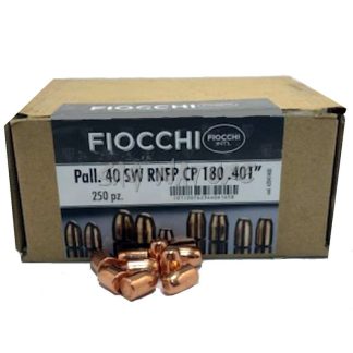 0601051 - BULLET - PALLA RAMATA (INT'L) - TIPO RNFP CP - CALIBRO 40 SW - 180 GRS - CONF. DA 250 PZ - 620414 - FIOCCHI
