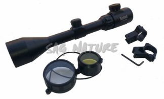 0801127 - OTTICA 3-9X56RGB CON RETICOLO ILLUMINATO DOPPIA COLORAZIONE ROSSO O VERDE - COMPLETA DI ATTACCHI - LOWCOSTOTT