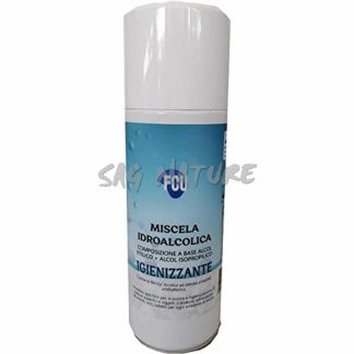 0802012 - MISCELA IDROALCOLICA IGIENIZZANTE A BASE DI ALCOOL ETILICO E ALCOOL ISOPROPILICO - 200 ML
