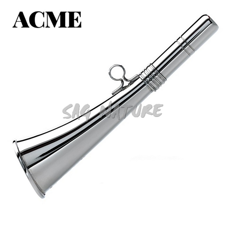 0805010 - CORNO-TROMBETTA ACME CURVATO LARGE - TONO ALTO RAUCO - LUNG. 15,5 CM - MODEL 171.5