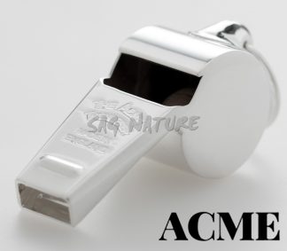 0805017 - FISCHIETTO ACME IN OTTONE PLACCATO ARGENTO - TONO MEDIO PROFONDO - MODEL 58.5