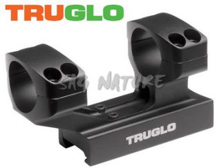0806004 - ATTACCO INTERO PER TUBI DA 1 POLLICE PER SLITTA PICATINNY/WEAVER - TG8963B - TRUGLO