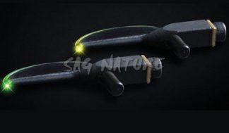 0806005 - MIRINO PIN IN FIBRA OTTICA AL TRIZIO .029" (0.75mm) MISURA UNIVERSALE PER MIRINI A FESSURA 3/16 - COLORE VERDE - TG19G - TRUGLO