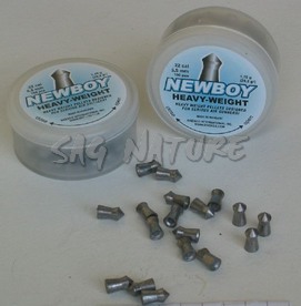 0806032 - PALLINO ARIA COMPRESSA 5.5 MM - 1.70 GR - NEWBOY (HEAVY-WEIGHT) - 150 PZ - SKENCO