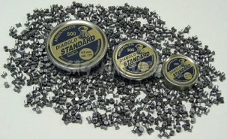 0806179 - PALLINO ARIA COMPRESSA 4,5 MM - 0,56 GR - TESTA OVALE - DIABOLO STANDARD - 200 PZ - KOVOHUTE