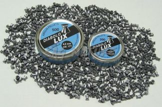 0806183 - PALLINO ARIA COMPRESSA 4,5 MM - 0,57 GR - TESTA PIATTA - DIABOLO LUX - 500 PZ - KOVOHUTE