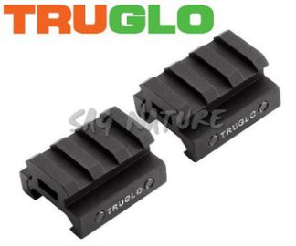 0806244 - SLITTA PICATINNY IN ALLUMINIO 2 PEZZI - TG8972B - TRUGLO