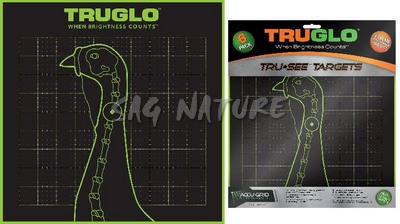 0806249 - BERSAGLIO SAGOMA ANIMALE CON 12 FOGLI PER CONFEZIONE - TG12A12 - TRUGLO