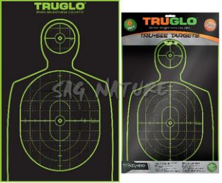 0806252 - BERSAGLIO SAGOMA UMANA CON 6 FOGLI PER CONFEZIONE - TG13A6 - TRUGLO