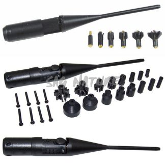 0806285 - COLLIMATORE LASER UNIVERSALE CON 5 ADATTATORI PER CARABINA - 1 CACCIAVITE E 3 BATTERIE AG13