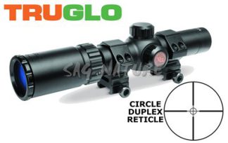 0806295 - OTTICA TRU BRITE TUBO DA 30MM - 1-4X24 - COMPLETA DI ATTACCHI WEAVER - TG8514BC - TRUGLO