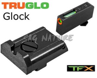 0806335 - SET MIRINO E TACCA DI MIRA IN FIBRA OTTICA TFX PER PISTOLA S&W J-FRAME MODEL - TG13SJ1PC - TRUGLO