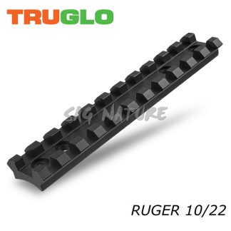 0806340 - SLITTA PICATINNY PER CARABINA RUGER 10/22 - TG8940A - TRUGLO
