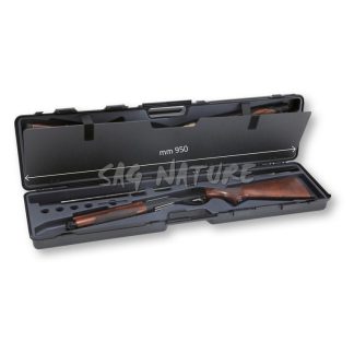 0901060 - 1617TA-2F VALIGIA PER DUE FUCILI SEMIAUTOMATICI CON CANNE FINO A 93 CM CON INTERNO TERMOFORMATO - CM 95X23,2X10 - NEGRINI