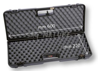 0901091 - 1633 VALIGIA CON INTERNO UNIVERSALE - CM 60X22X6,5 - NEGRINI