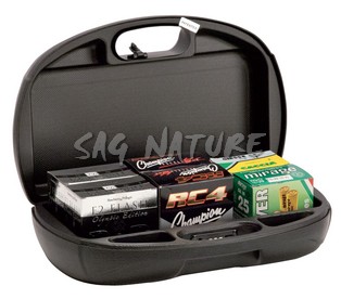 0901159 - 20150V VALIGIA IN ABS TERMOFORMATA PER 150 CARTUCCE CON TRACOLLA - NEGRINI