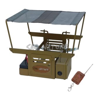 1002041 - LANCIAVOLATILI CON TELECOMANDO- BATTERIA 12V RICARICABILE - STARNE E PICCIONI - SAG NATURE