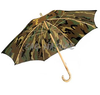 1003001 - OMBRELLO MIMETICO DIAMETRO CM 140 MODELLO ASSE SVITABILE - ASTE TUTTE IN BAMBU - MADE IN ITALY